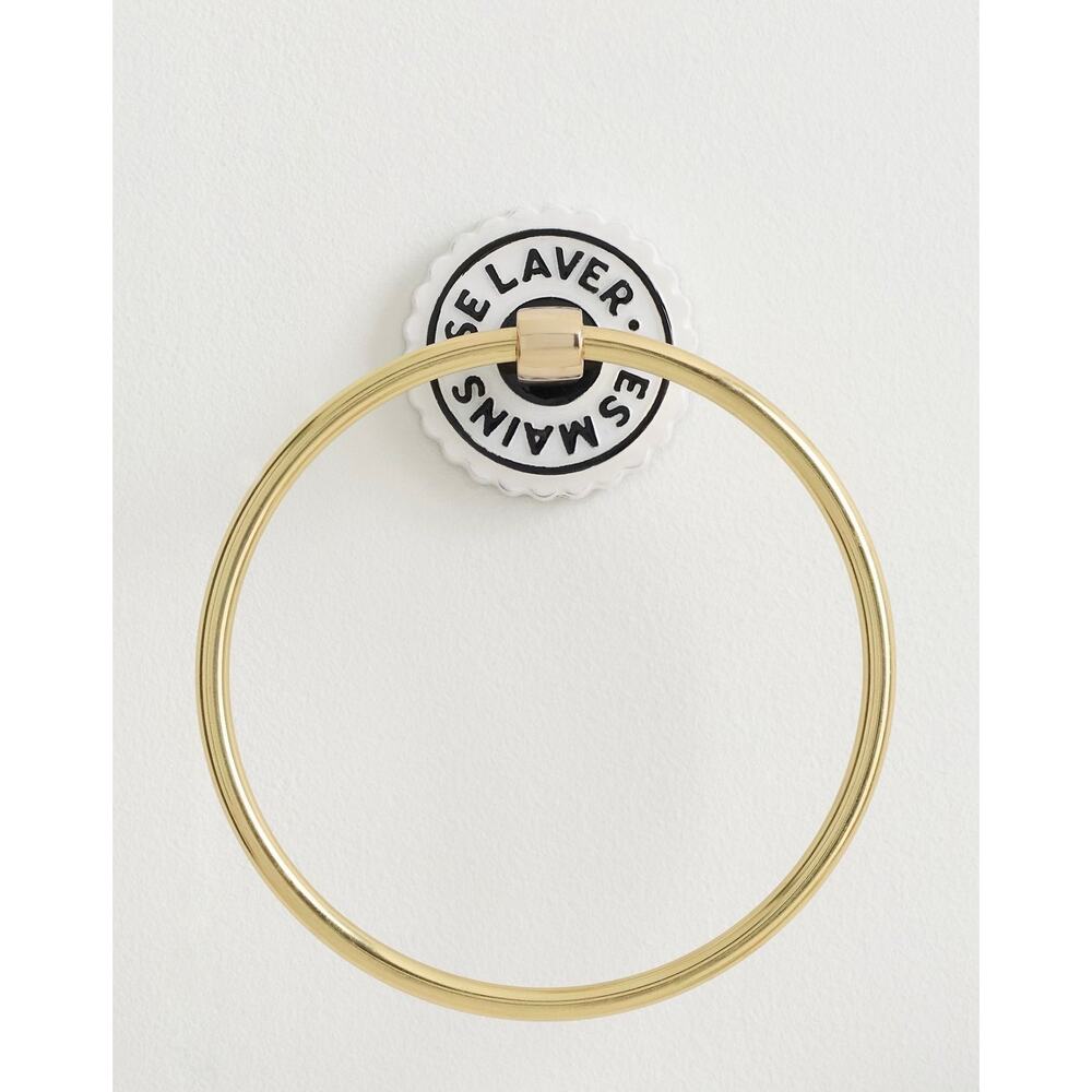 Anthropologie Claudette Towel Ring